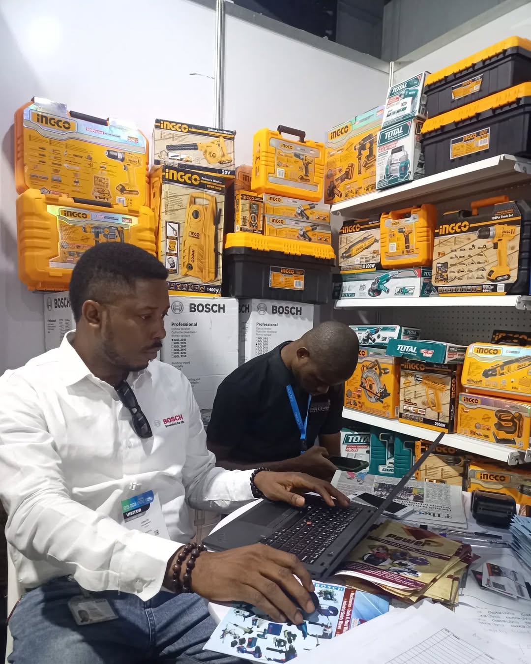 Construction workers